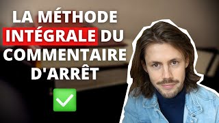 La méthode du commentaire darrêt plan sens valeur portée  Méthodologie du droit [upl. by Wescott865]