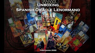 Unboxing new Spanish Oracle LenormandSOL [upl. by Seabrooke]