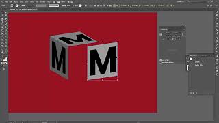 m letter logo in illustrator mletter logodesigns [upl. by Aicilehp]