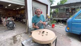 Making wood car wheels [upl. by Waddington440]