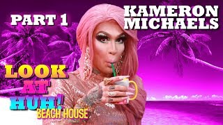 KAMERON MICHAELS on Look At Huh Beach House  Part 1  Hey Qween [upl. by Phiona]