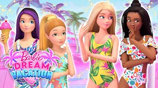 Barbie Dream Vacation  Welcome To Glitter Island  Ep 1 [upl. by Michaele]