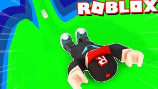 GIGANTYCZNA ZJEŻDŻALNIA ZE SLIME W ROBLOX  Vito i Bella [upl. by Eimmas]