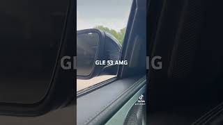 Straight pipe exhaust sound on a GLE53 [upl. by Enirual]