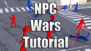 Tutorial How to make NPC Wars for 5 Minutes  Overgrowth [upl. by Rese383]