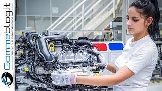 Audi ENGINE  Car Factory Production Assembly Line [upl. by Aurlie61]