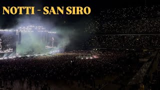 NOTTI  LIVE SAN SIRO  CONCERTO SFERA EBBASTA [upl. by Tarrance354]