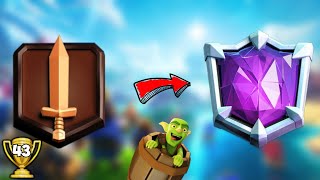 Ultimate champion push with log bait day 43  clash royale [upl. by Selia]