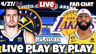 Los Angeles Lakers vs Denver Nuggets Live NBA Live Stream [upl. by Till740]