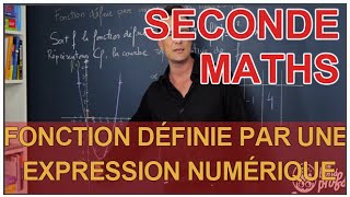 Fonction définie par une expression numérique  Maths seconde  Les Bons Profs [upl. by Hancock926]