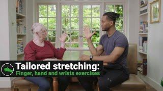 Tailored stretching Finger hand and wrist exercises for arthritis and joint pain [upl. by Koenig]