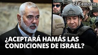 HAMÁS analiza la CONTRAPROPUESTA de ISRAEL para una NUEVA TREGUA en Gaza  El Comercio [upl. by Donnamarie]