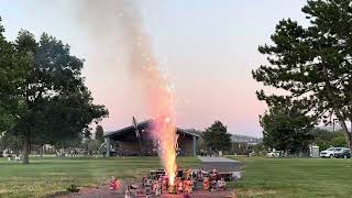 Lucky Star Firework Fountain by Brothers [upl. by Sirtimed585]