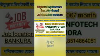 SECURITY GUARD JOB JOB securityguard [upl. by Ahtar]