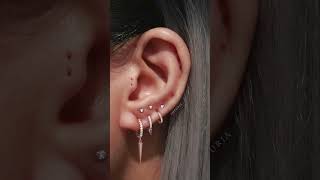 Unveiling Captivating Industrial Piercing Ideas for Stylish Women [upl. by Louisa]