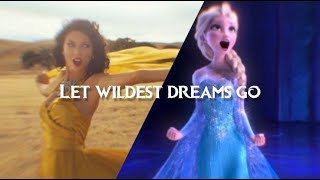 Let Wildest Dreams GoLet It Go  Idina Menzel X Wildest Dreams  Taylor Swift REMIX amp MASHUP Lyric [upl. by Janeva]