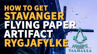 Stavanger Artifact Assassins Creed Valhalla Rygjafylke Flying Paper [upl. by Nosbig291]