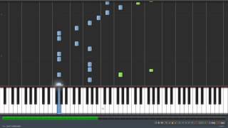 Overworld Day Terraria  ReLogic Synthesia MIDI [upl. by Ayimat]