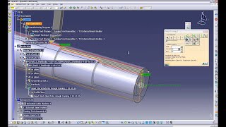 CATIA V5 MACHINING IN TURNING OPERATION [upl. by Nogem]