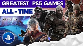 The Greatest 25 PS5 Games of All Time Update 2024 [upl. by Penoyer991]