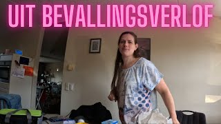 Uit bevallingsverlof  Eerste week terug gaan werken – Vlog 169 [upl. by Essirehs]