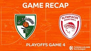 Highlights Zalgiris Kaunas  Olympiacos Piraeus [upl. by Salguod]