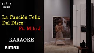 Eladio Carrión ft Milo J  La Canción Feliz Del Disco INSTRUMENTAL  SOL MARÍA KARAOKES [upl. by Rosita]