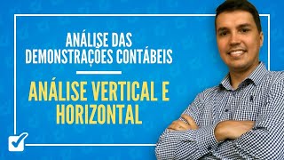 02 Aula de Análise vertical e horizontal Análise das Demonstrações Contábeis [upl. by Tehc]