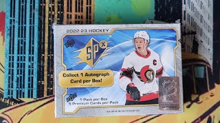 2223 Upper deck SPx hockey RELEASE DAY [upl. by Avlem]