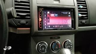 2008 nissan Sentra radio removal [upl. by Dlareme]