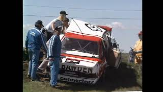 Mike Burgmann 1986 Bathurst 1000 AI Upscaled [upl. by Ennaihs]