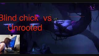 blind chick vs Unrooted mizkif [upl. by Eelah]