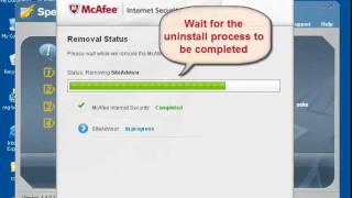 McAfee Removal  How to Uninstall McAfee AntiVirus Program Completely with Special Uninstaller [upl. by Thurston]