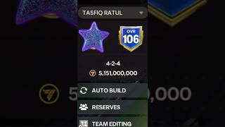 New 106 OVR Team Upgraded ✅ fcmobile [upl. by Hayden]