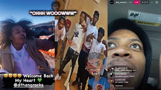 Dthang’s Friends amp Opps Reacts To Him Being Released😳Ft Sha Ek Bando BlockWork amp More‼️ [upl. by Dey259]