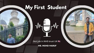 My first Student who got job in NHS UK 🇬🇧 radiographer nhs hcpc [upl. by Giorgio]