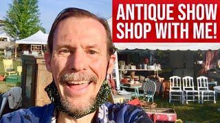 Vintage Shop With Me  Antique Show Shopping amp Selling [upl. by Esimehc566]