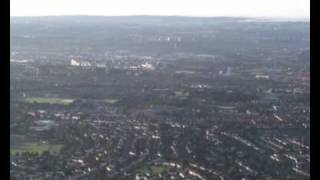 KLM Fokker 70 Landing in Glasgow Scotland [upl. by Rodina]