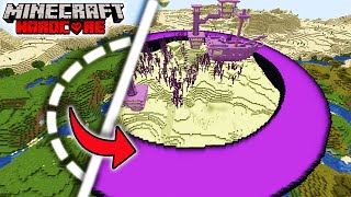 I Transformed the OVERWORLD into the END in Minecraft Hardcore [upl. by Nolla]