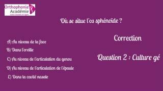 Concours Ortho Caen question culture générale [upl. by Eikcid]