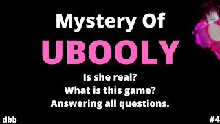 Roblox UBOOLY Explained [upl. by Eciral295]