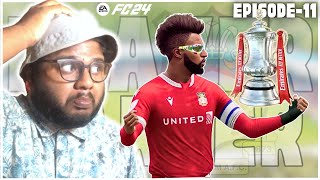 EPISODE 11 EMIRATES FA CUP DEBUT mrfringe19 Player Career Mode  EA FC 24 fc24 eafc [upl. by Enicnarf319]