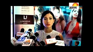 Caterina Murino stealing away limelight from Gauhar Khan [upl. by Porcia]