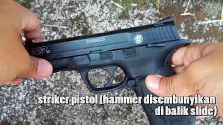 Review KWC MampP40 Blowback by Lapakairsoftcom [upl. by Repsaj]