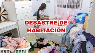 La habitación más desordenada qué desastre😱 ayúdame a organizar [upl. by Brand]