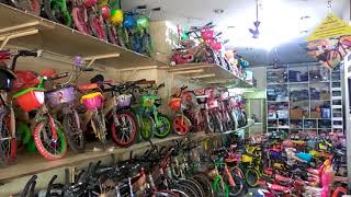 Vijay cycle mart at Lothukunta Secunderabad  wholesale bicycle shop in Hyderabad [upl. by Omolhs452]