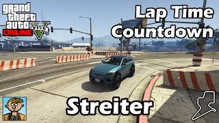 Fastest Sports Cars Streiter  GTA 5 Best Fully Upgraded Cars Lap Time Countdown [upl. by Rairb]