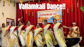 Vallamkali Dance Performance [upl. by Neelhsa156]