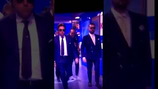 Chelseas new manager Maurizio Sarri walking with security guards while smoking a cigarette [upl. by Amees606]