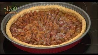 Recette de Tarte à la mirabelle  750g [upl. by Ahsropal637]